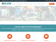Tablet Screenshot of glasa.org
